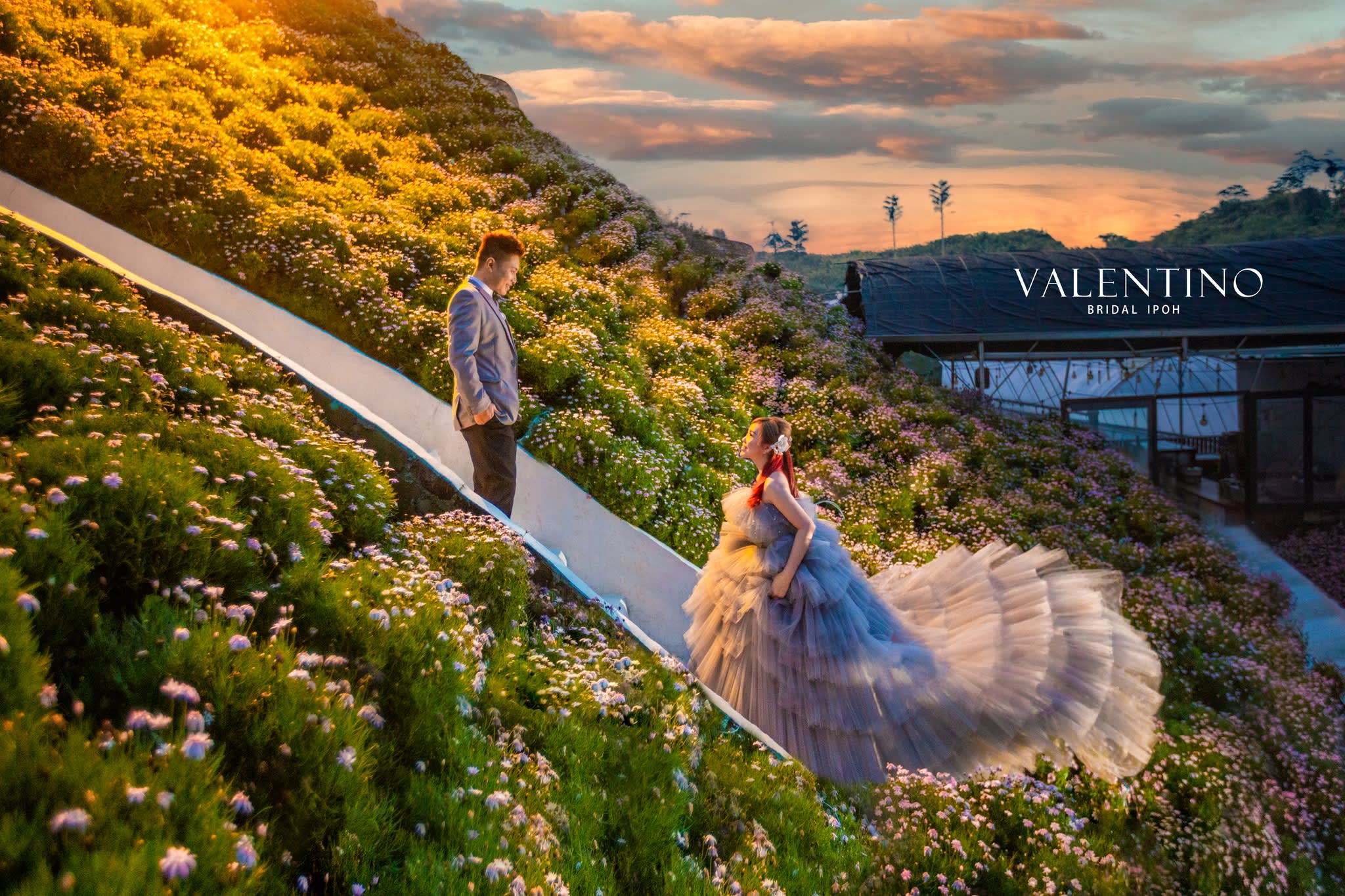 Floral Wonderland Pre Wedding Photoshoot