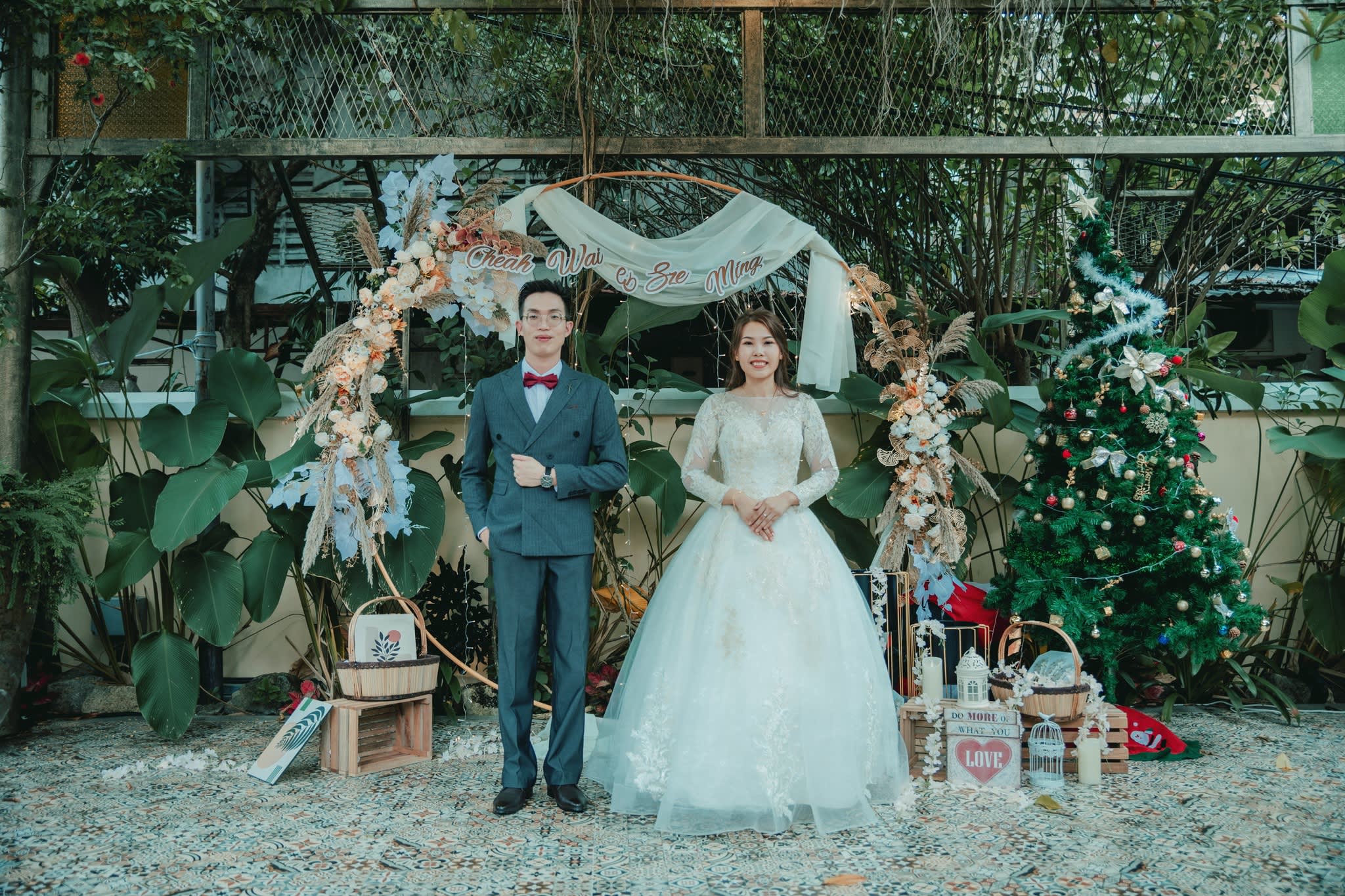 Wooden Whispers: A Classic Wedding Romance